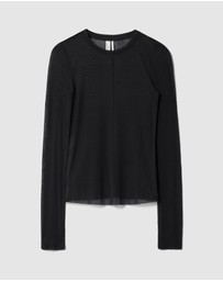 & Other Stories - Sheer Silk Top