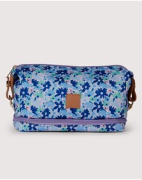 The Somewhere Co - Blue Meadow Cosmetic Bag