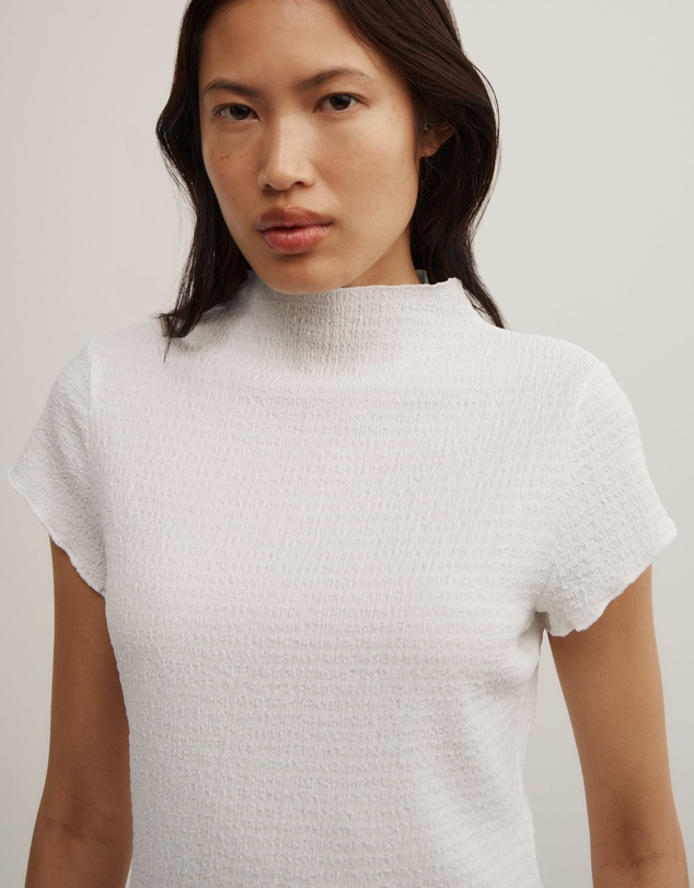 Witchery - High Neck Textured T-shirt