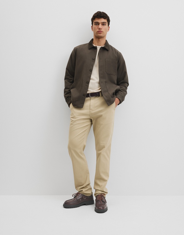 Country Road - Textured Sherpa Oversized Jacket