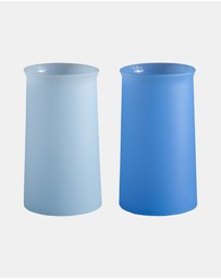 porter green - stegg | silicone unbreakable highball glasses