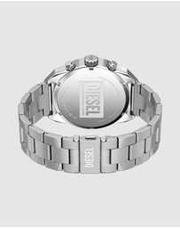 Diesel - Spiked Silver Tone Chronograph Watch