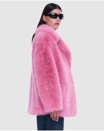 ENA PELLY - Emily Faux Fur Jacket