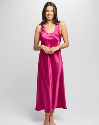 Love and Lustre - Mono Silk Long Nightdress