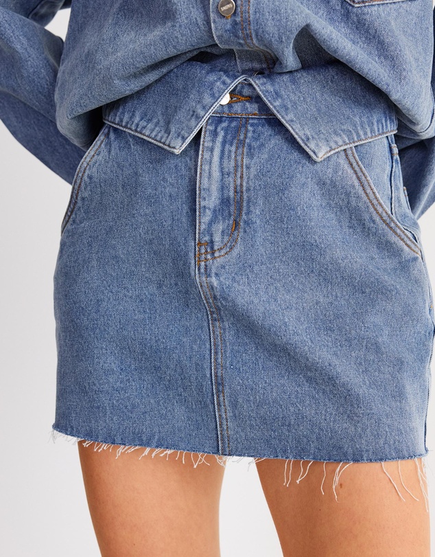 SNDYS - Eve Denim Skirt