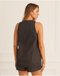 Heaven Australia - Ink Tunic Top
