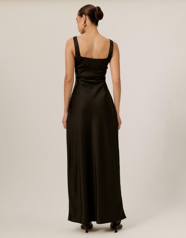 Tussah - Lulu Satin Midi Dress