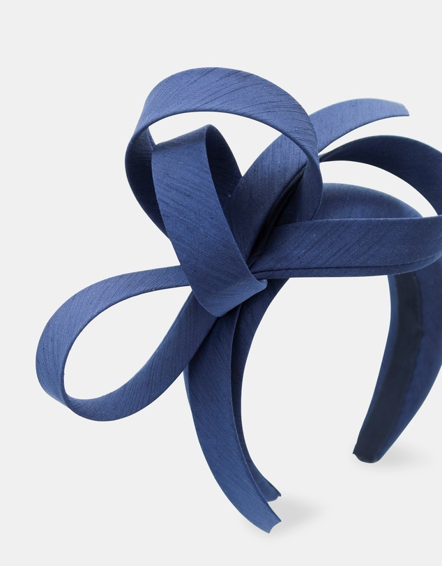 Morgan & Taylor - Mel Fascinator in Navy Blue