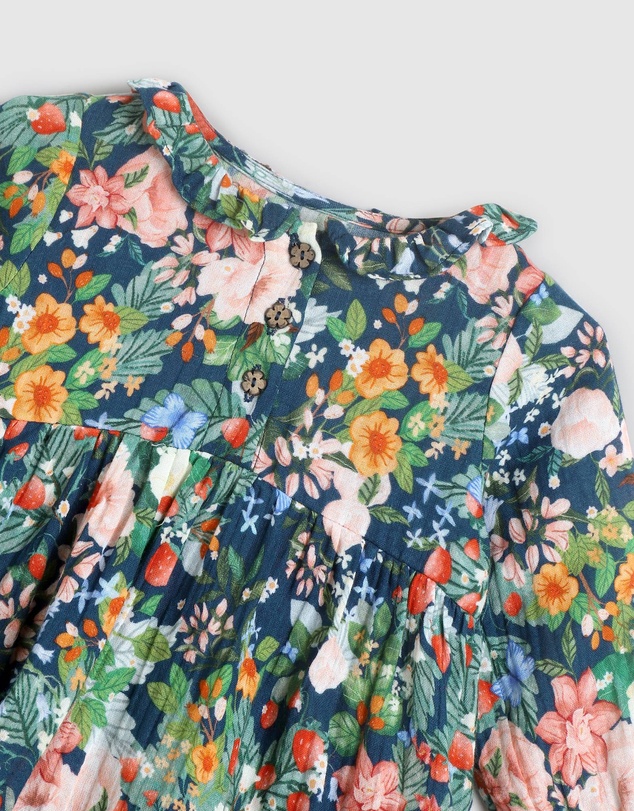Alex & Ant - Ivy Baby Dress - Strawberry Navy