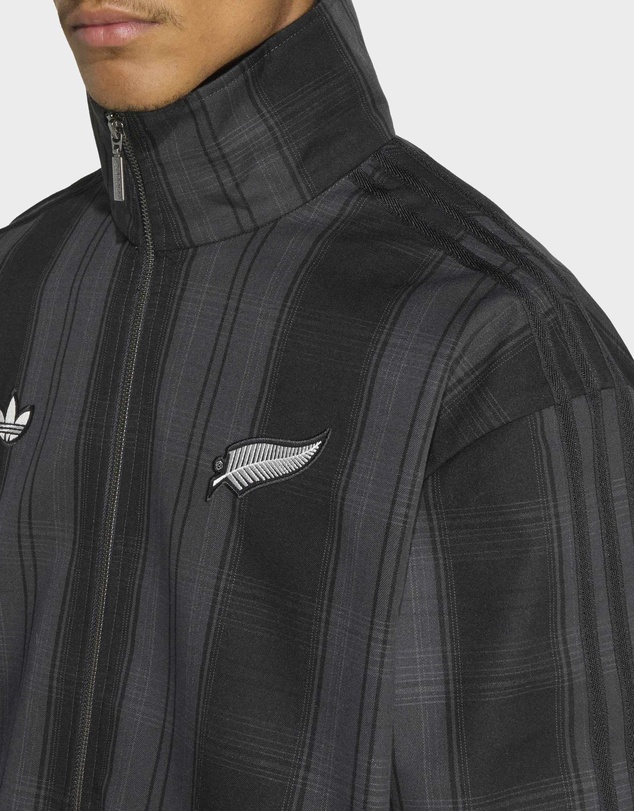 adidas Originals - ADIDAS ORIGINALS & ALL BLACKS PLAID WOVEN FIREBIRD TRACK JACKET Mens
