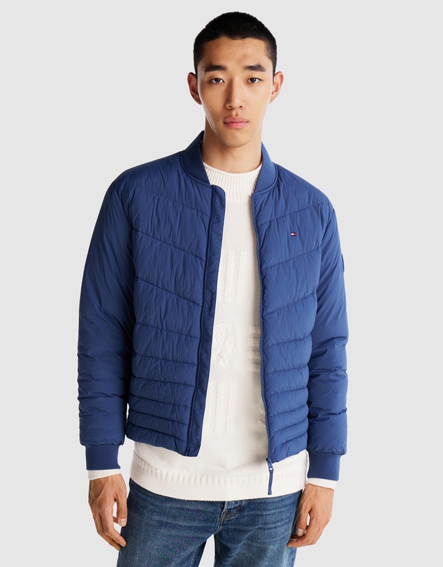 Tommy Hilfiger - Padded Relaxed Bomber Jacket - ICONIC EXCLUSIVE