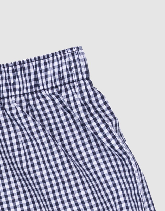 Mitch Dowd - Regular Check Yarn Dyed Boxer Shorts 3 Pack