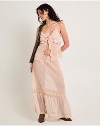 Subtitled - Sutton Boho Sheer Cami Top