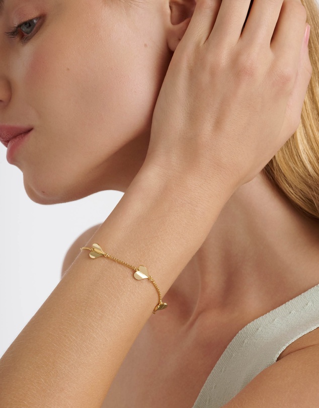 Ted Baker - HEDRA: Flutter Heart Adjustable Bracelet