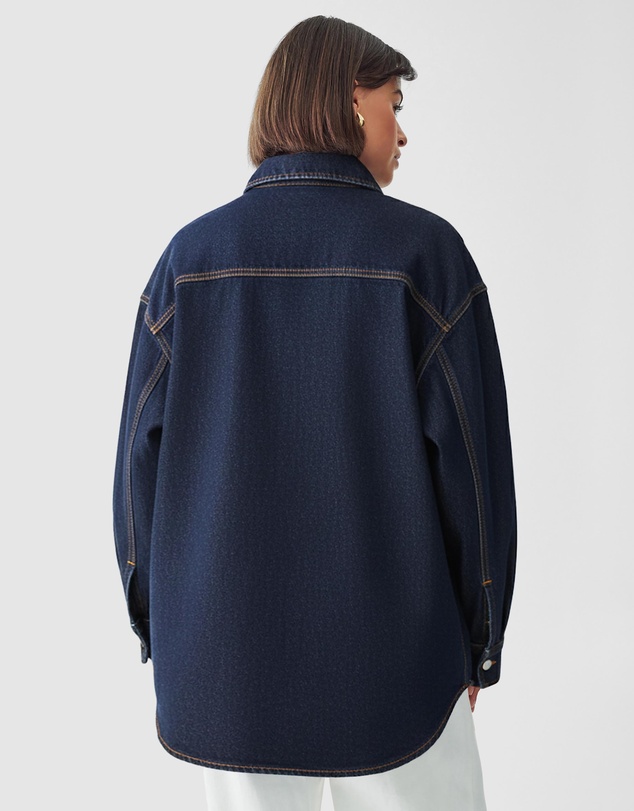 The Fated - Val Oversized Denim Shacket