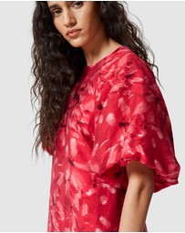 & Other Stories - Puff-Sleeve Mini Dress
