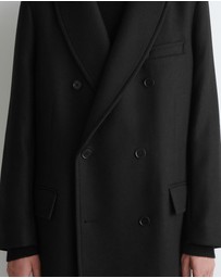 COS - Double-Breasted Wool Long Coat