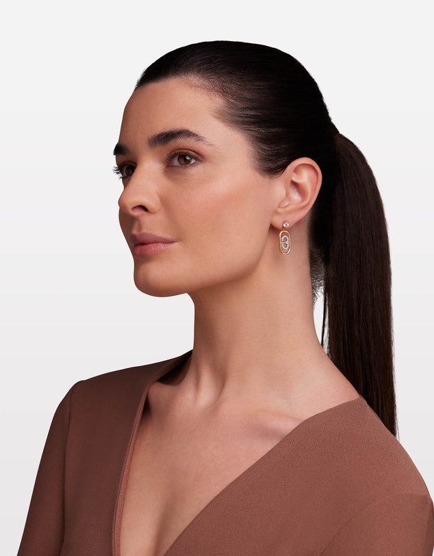 Furla - Ooh Rose Gold-Tone Earrings