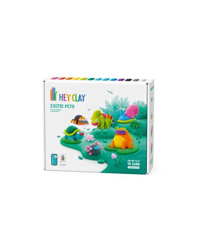 Hey Clay - Exotic Pets Large Pack (15 Cans & 2 Tools)