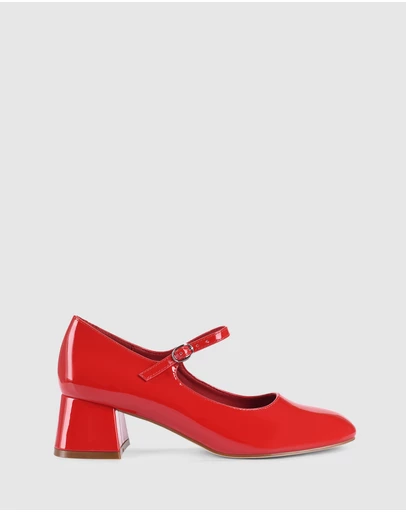 Verali - Kenna Mary Jane Block Heels