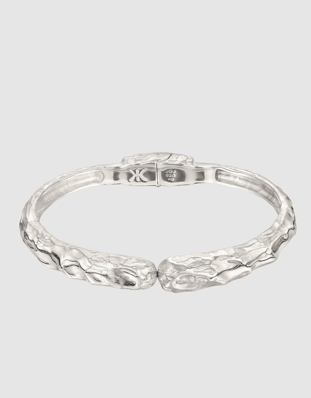 Kuzzoi - Molten Cuff Bracelet in 925 Silver