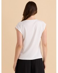 Betty Basics - Cuff Rib Tee