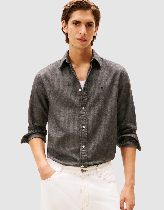 Tommy Hilfiger - Herringbone Flannel Shirt