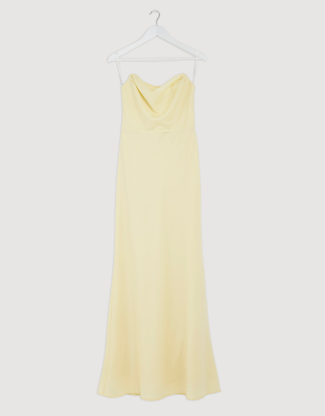 Revibe - Repaired CHANCERY Jada Strapless Corset Maxi Dress - AU 10