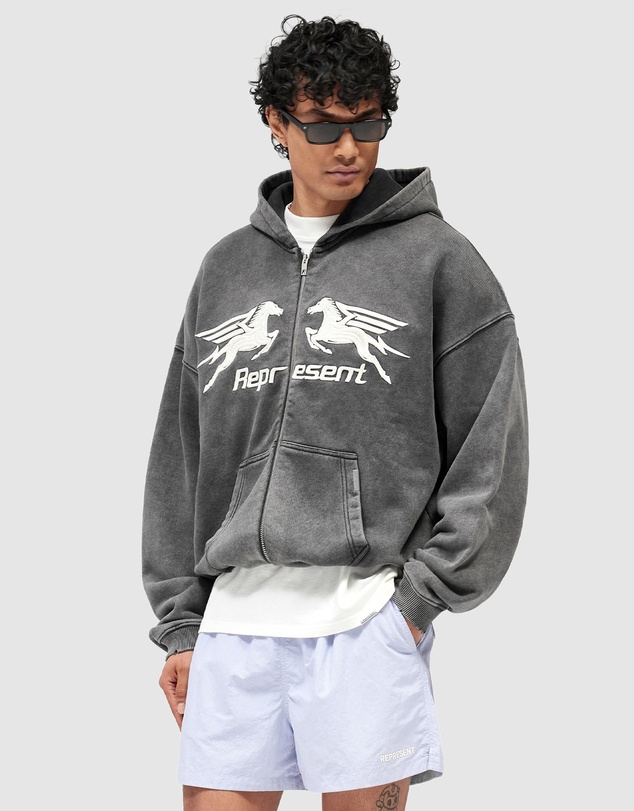 Represent - Pegasus Zip Through Hoodie