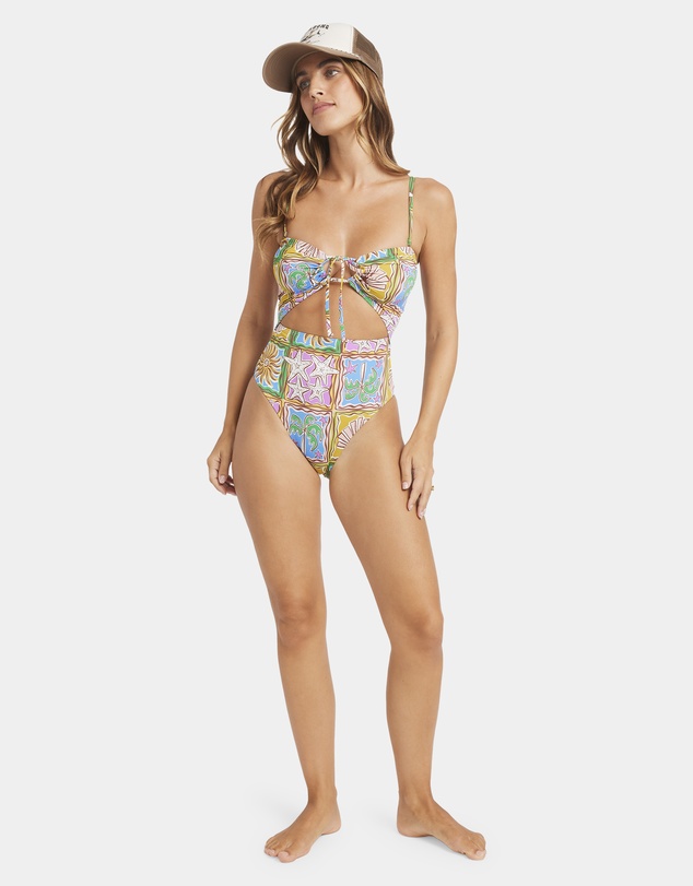 Billabong - Womens Heat Dream Andrew High One Piece Swimsuit