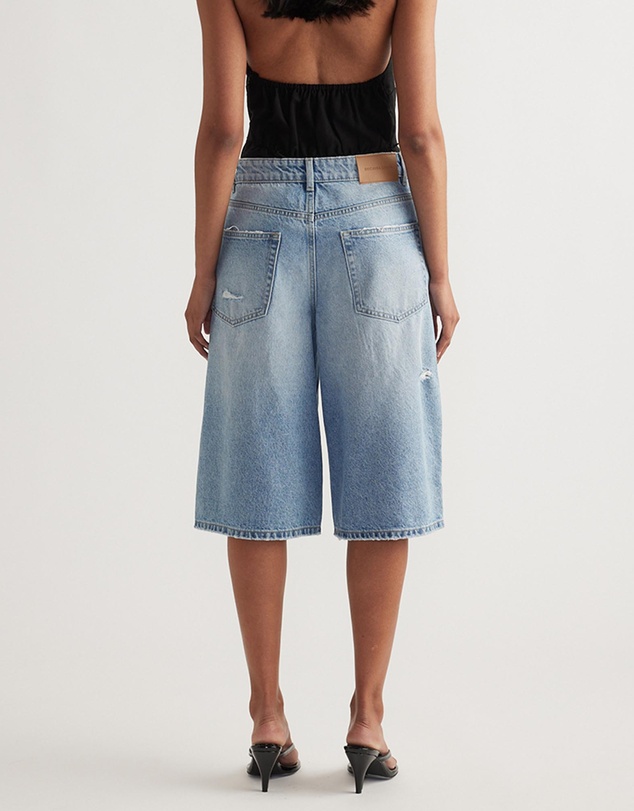 Decjuba - Corey Longline Denim Shorts