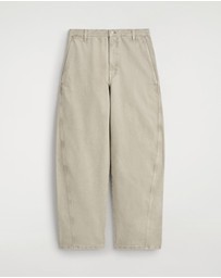 COS - Denim Barrel-Leg Trousers
