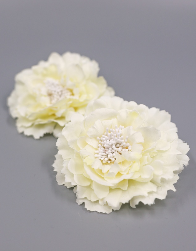 FORD MILLINERY - Maria Clips White