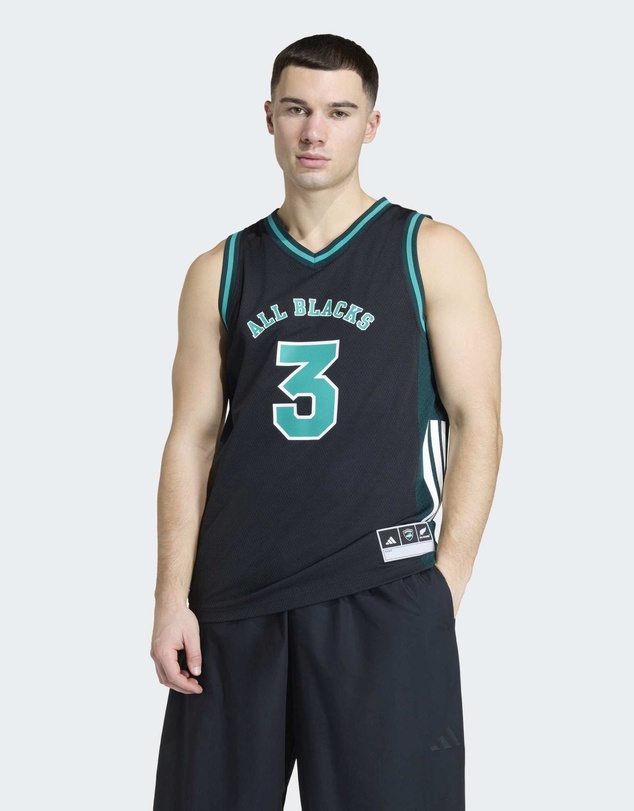 adidas Performance - All Blacks Basketball Jersey Mens