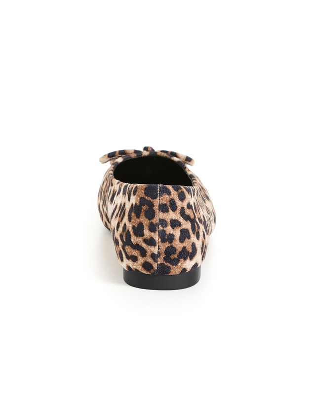 City Chic - WIDE FIT Aria Leopard Ballet Flat