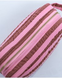 Mosey Me - Sundae Seersucker Dopp Kit