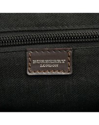 Pre-Loved by Azura Reborn - Pre-Loved Smoke Check Coated Canvas and Leather Crossbody