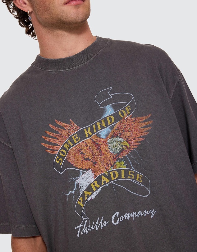Thrills - Banner Of Strength Box Crop Tee