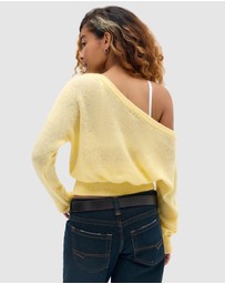 BDG By Urban Outfitters - BDG Off Shoulder Knit Jumper