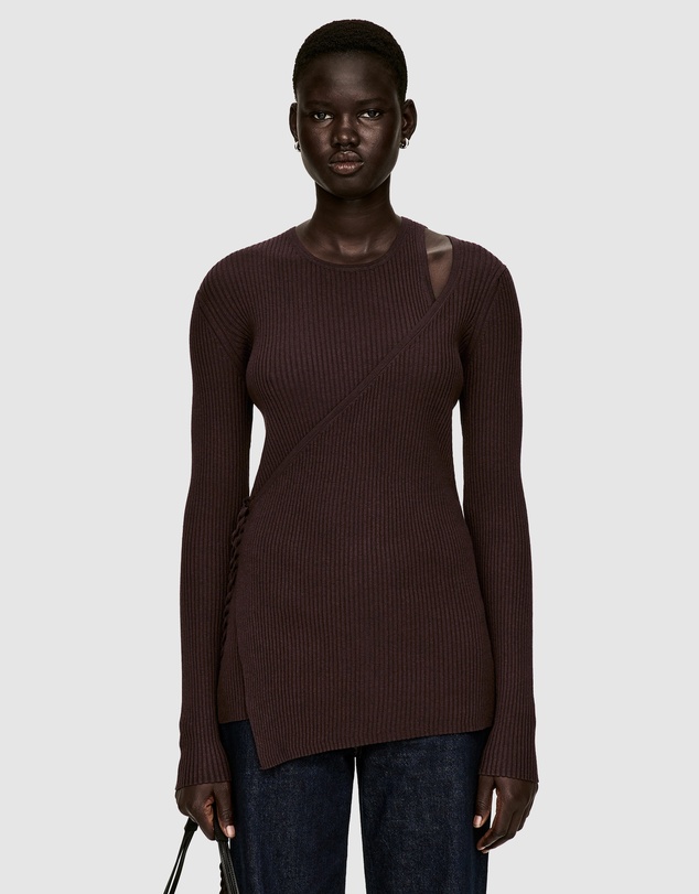 ARKET - Ribbed Wrap Top