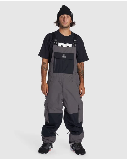 DC Shoes - Mens Brigade 30k Bib Snow Patns