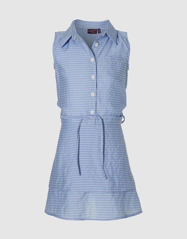 Quapi - Fanya Stripe Dress - Kids-Teens