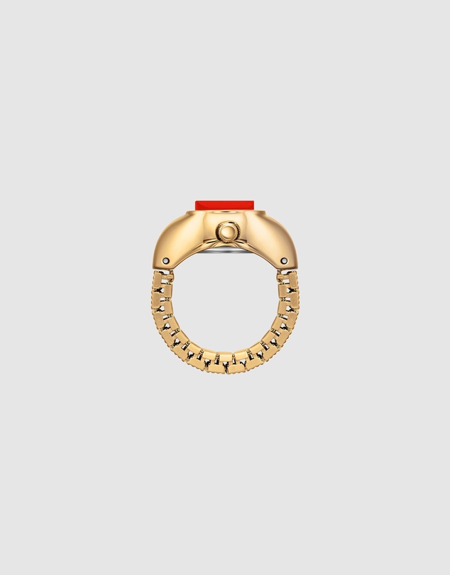 Breda - Nocturne Gold Expandable Ring Watch, 16MM