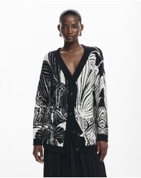 Desigual - Printed cardigan