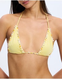 Jaded London - Beaded Edging Bikini Top