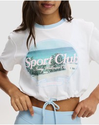Cotton On Body Active - Active Graphic Tie Up Tee