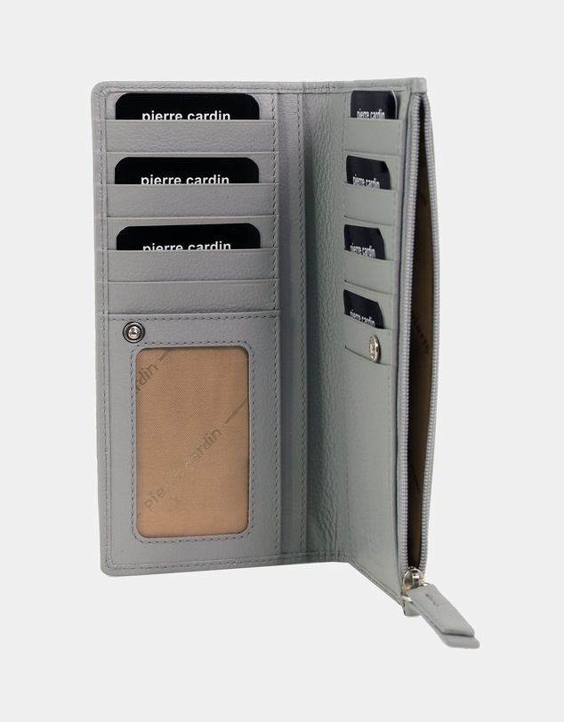 Pierre Cardin - Pierre Cardin Genuine Ladies Leather Bi-Fold Wallet