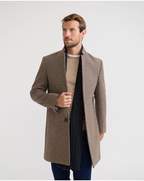 Oxford - Austin Wool Check Coat