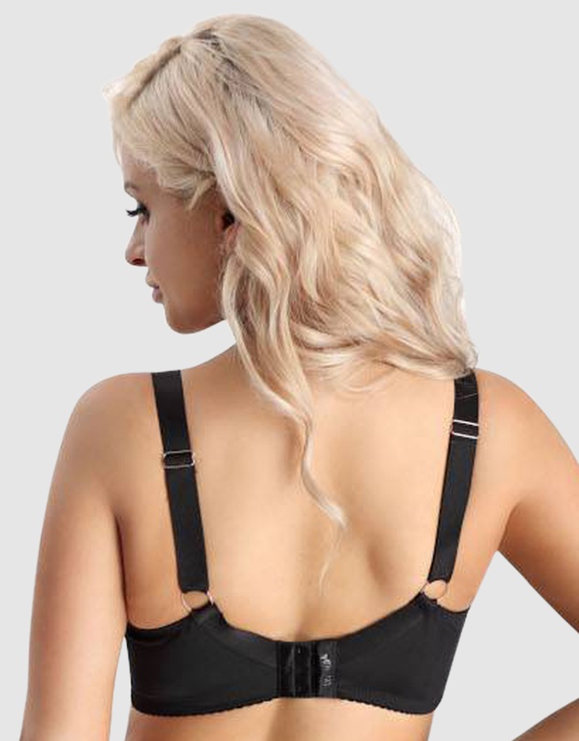 Nessa - Linda Wired Unlined Large Cup Bra with Mesh