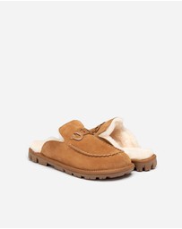 Ozwear Connection Uggs - Ugg Fremantle Sudge Logo Men Slipper